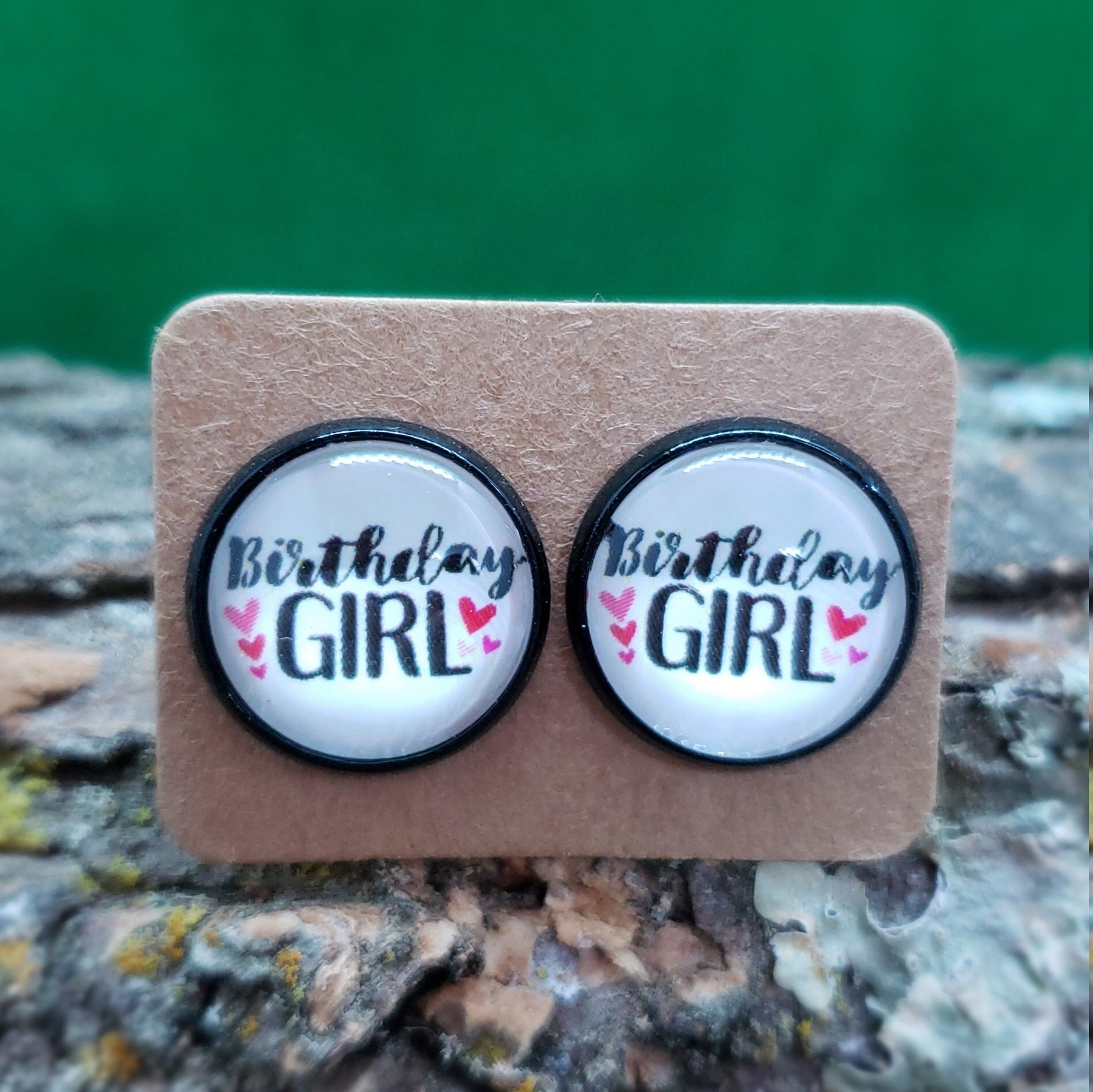 BIRTHDAY GIRL earrings Etsy
