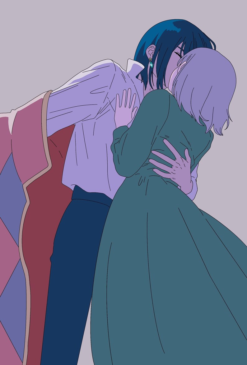 Howl's Moving Castle Print Etsy