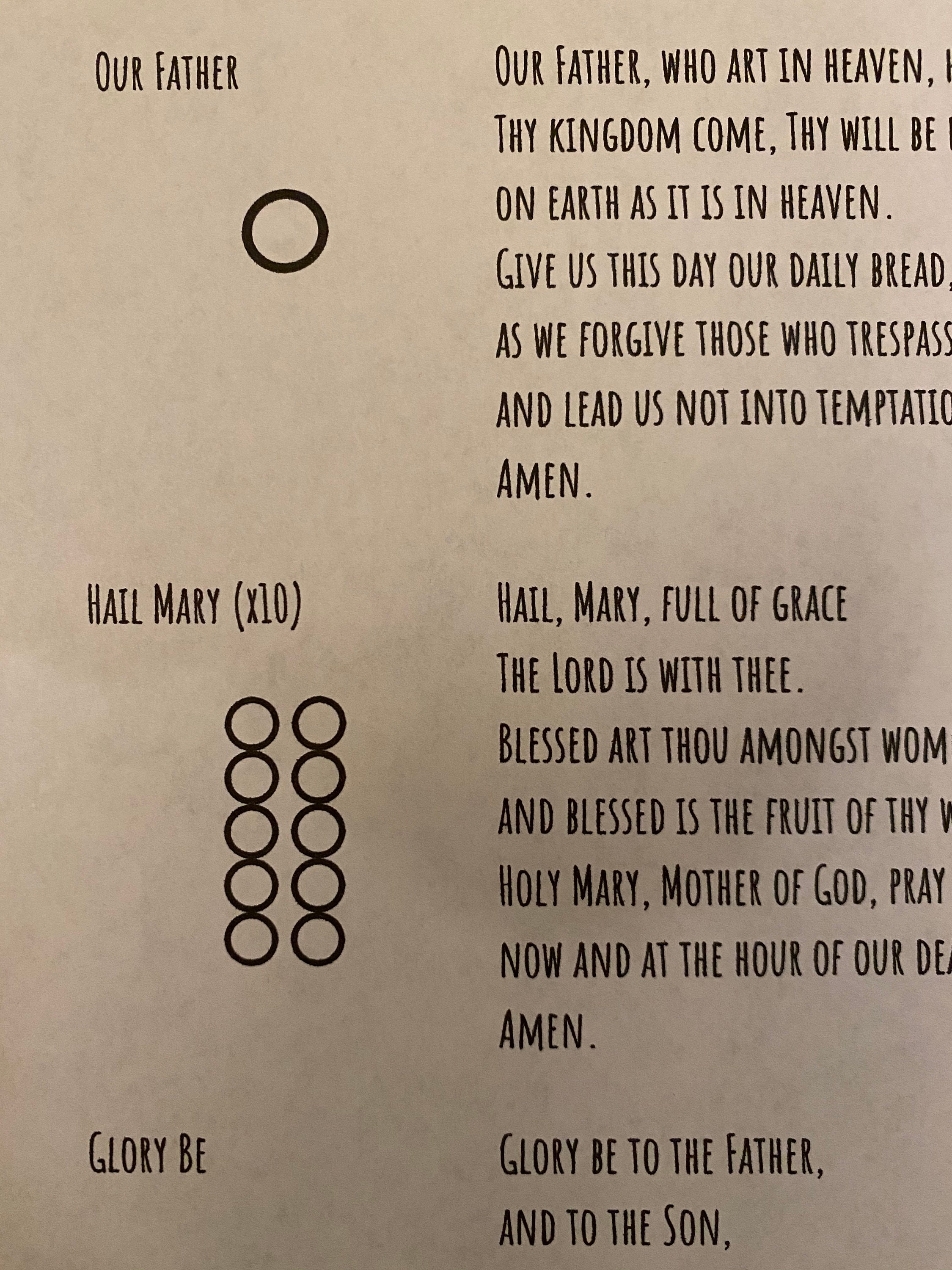 Rosary Activity Booklet: ALL Mysteries Printable Coloring Page Sheet ...