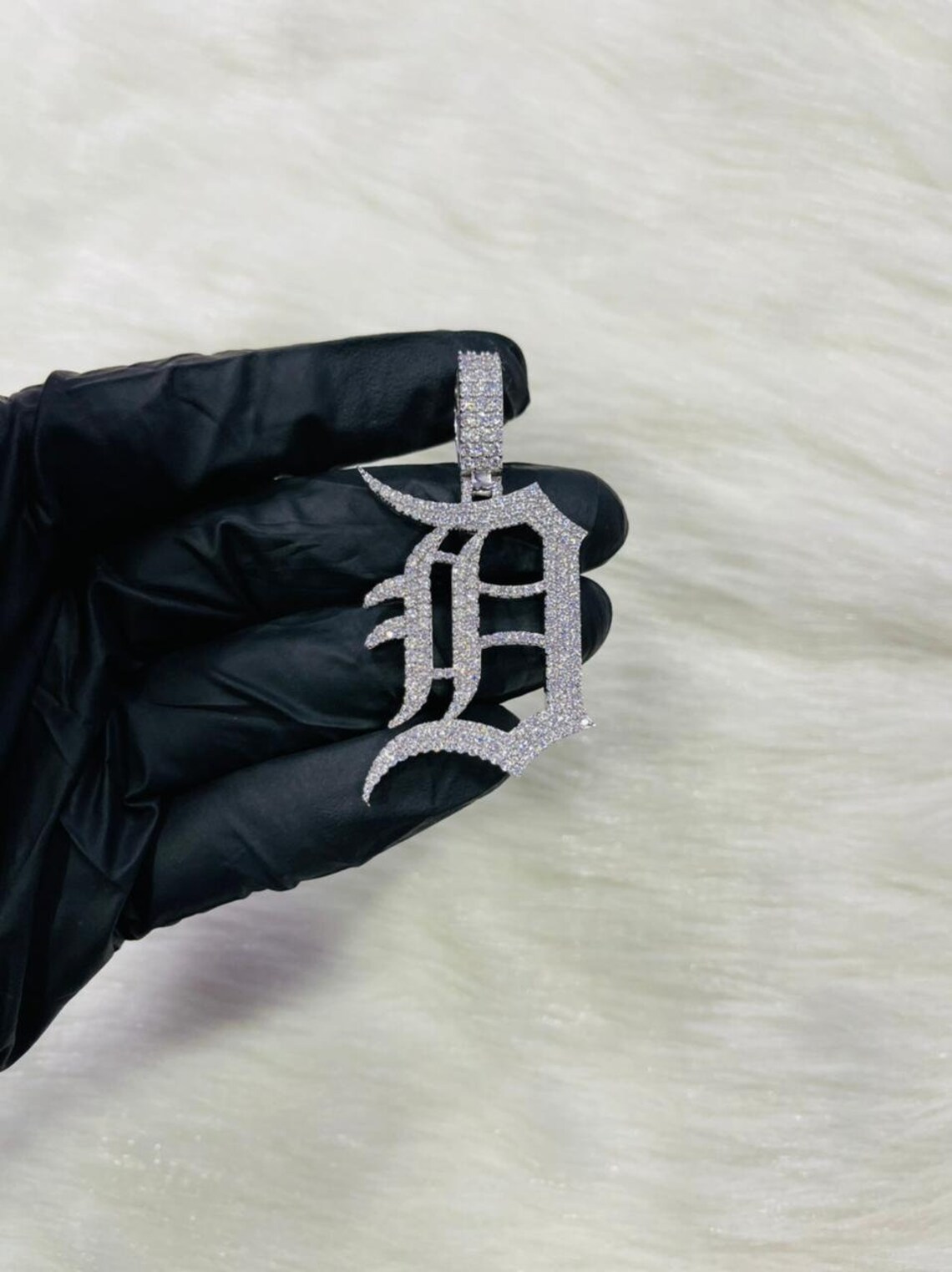 Iced out d pendant Clearance