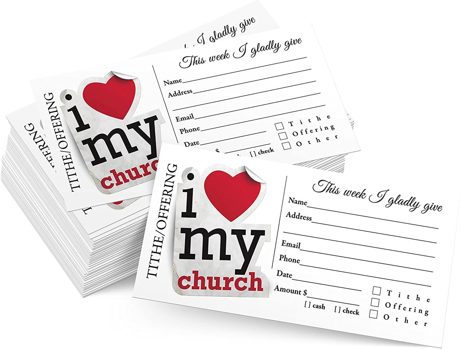Offering Envelopes for Church box of 500 Etsy