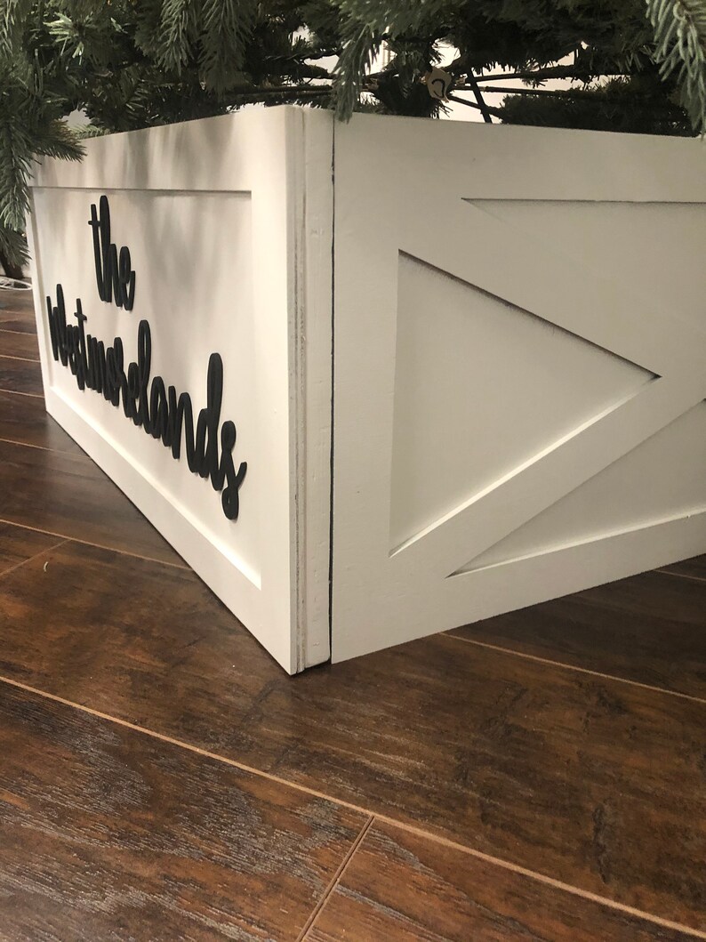 Folding Christmas Tree Box Etsy