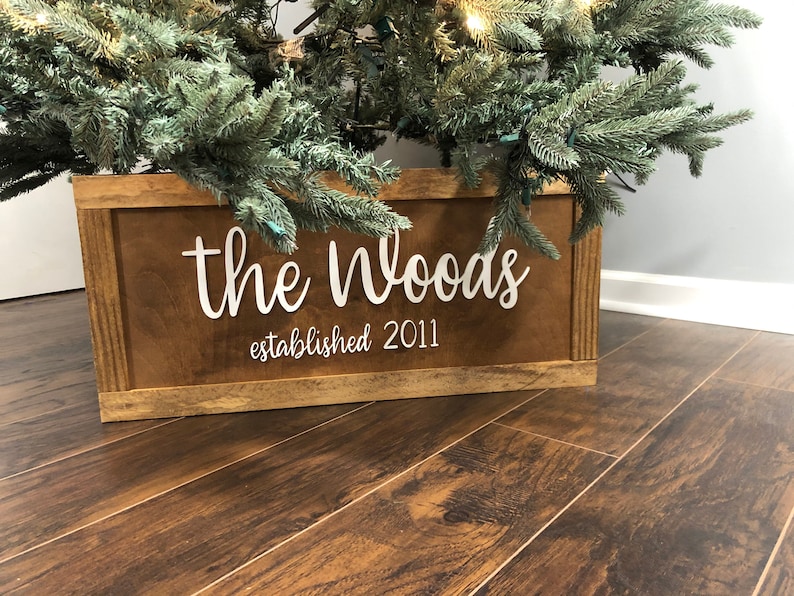 Folding Christmas Tree Box Etsy