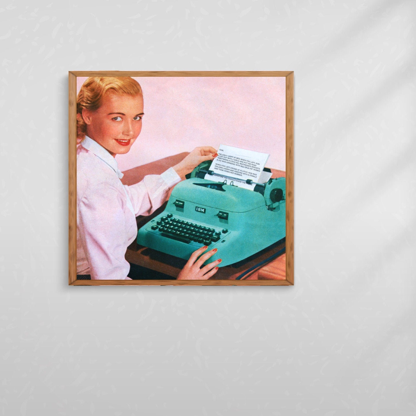 Jersey Shore Letter Meme Digital Download 8x8 Snooki Etsy