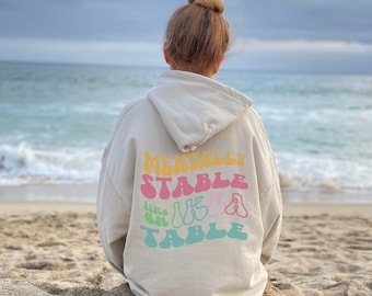 Oversized Aesthetic Hoodie, VSCO hoodie, Trendy Tumblr Hoodie, Sweatshirt words on back, pinterest, Positivity Quote VSCO oversized pullover