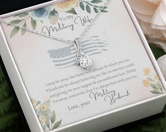 Military wife gift from husband, military husband, Deployment Gift, Military Mama Gifts, Long Distance Gift, military family gift