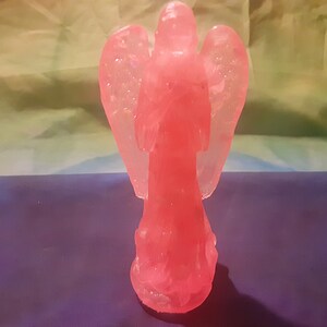 Rose Quartz Angel Statue