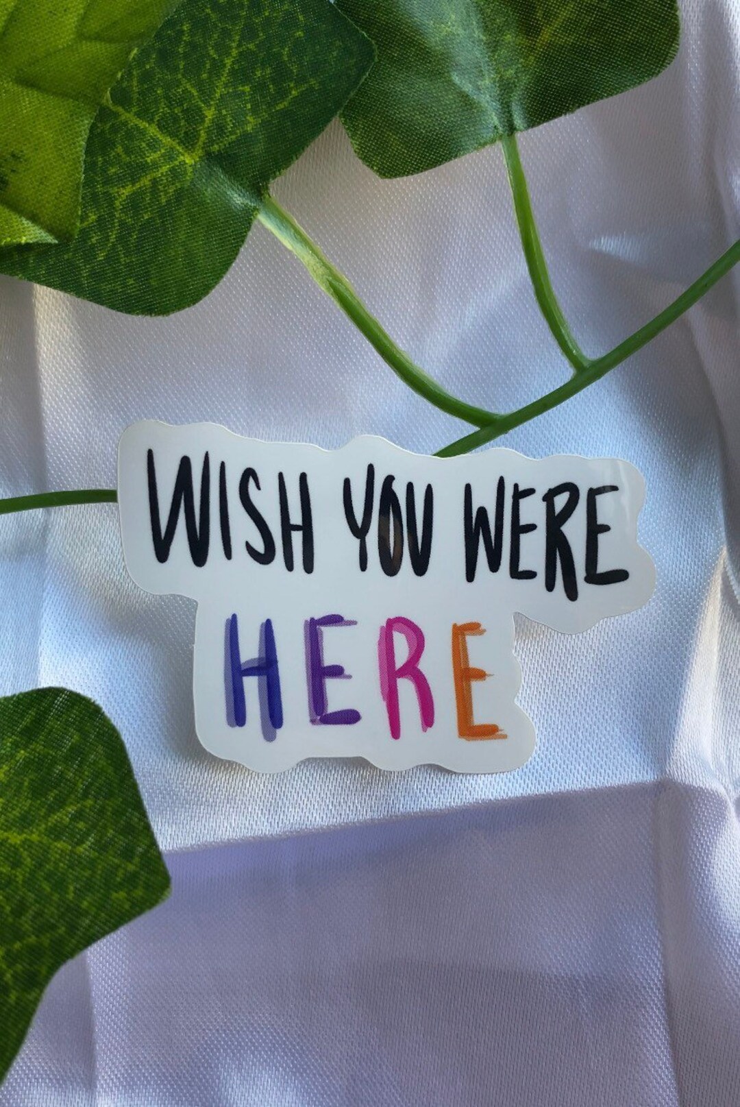 Wish You Were Here Sticker - Travis Scott - Laptop Sticker - Water ...