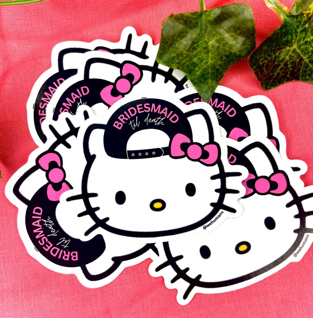 The Perfect Bridesmaid Sticker Gift for Weddings and Bridesmaid ...