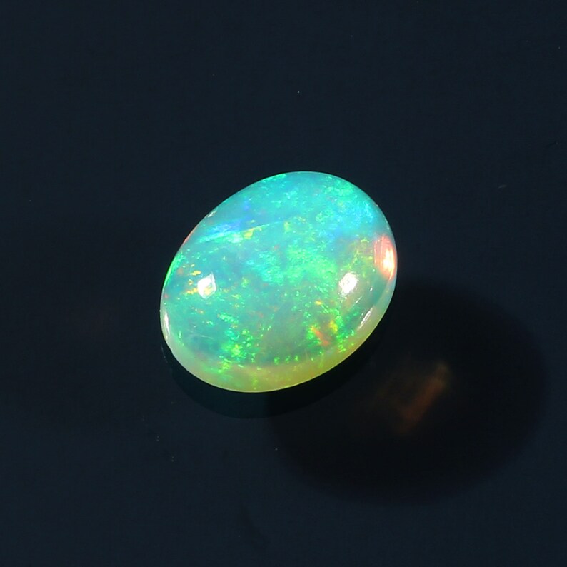 Opal Cabochon VIDEO AVAILABLE ! Welo Fire Opal 10X8 MM size opal gemstone Wholesale opal supplier Ethiopian Opal Cabochon