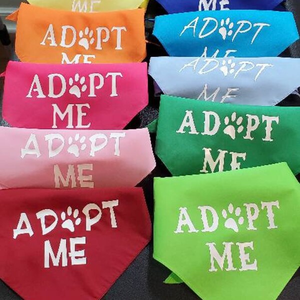 Individual Adopt Me triangle bandanas