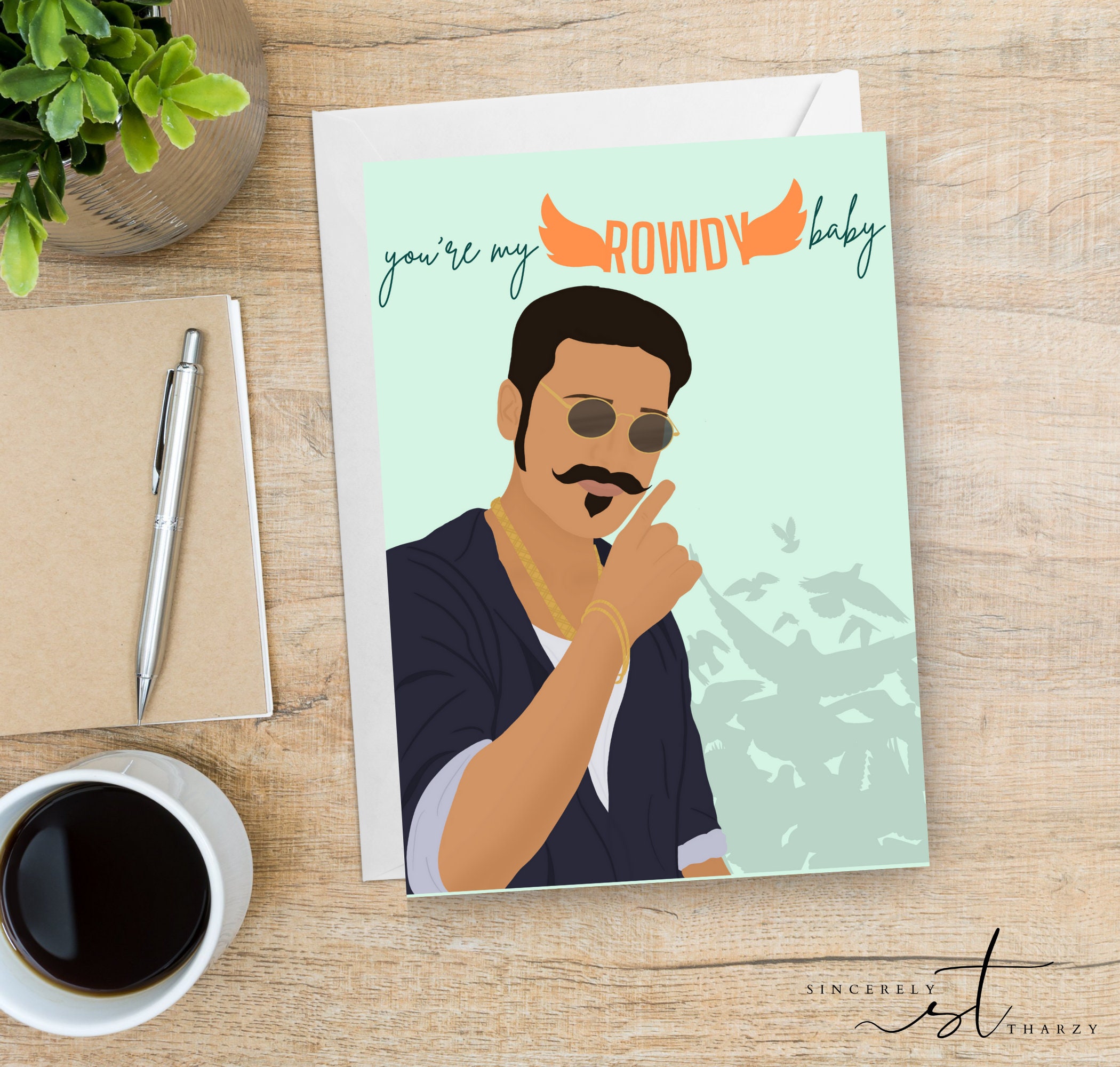 You're My Rowdy Baby tamil Valentines Day Card Birthday - Etsy Canada You're My Rowdy Baby tamil Valentines Day Card Birthday - Etsy Canada