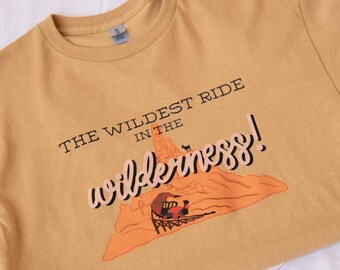 Thunder Mountain Wildest Ride in the Wilderness Disney Tshirt