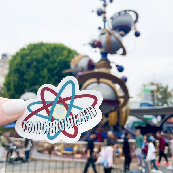 Tomorrowland Disney Sticker