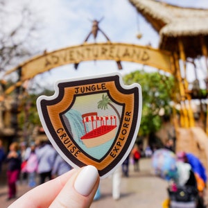 Jungle Cruise Disney Badge Sticker