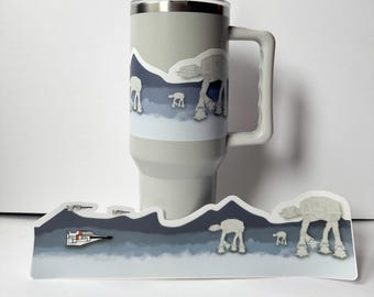 Star Wars Hoth-wikkelsticker