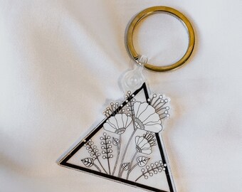 Triangle Keyring 2025