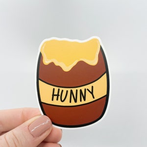 Winnie the Pooh Honey Hunny Pot Inspired sticker