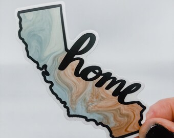California State Home Sticker