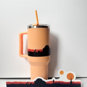 Star Wars Tatooine wrap-around sticker