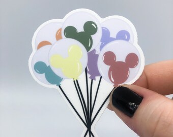 Micky Luftballons Sticker