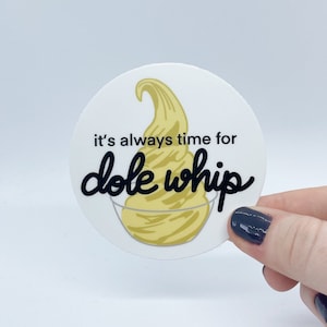 Dole Whip Disney snacks Sticker