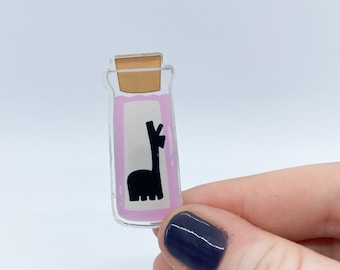 Emperor&#39;s New Groove Llama Potion Acrylic Pin