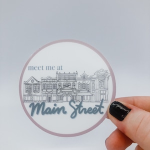 Disney Parks Main Street USA Sticker