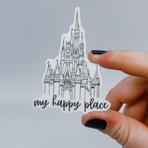 DisneyWorld- Happy Place sticker