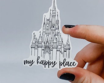 Adesivo DisneyWorld - Happy Place