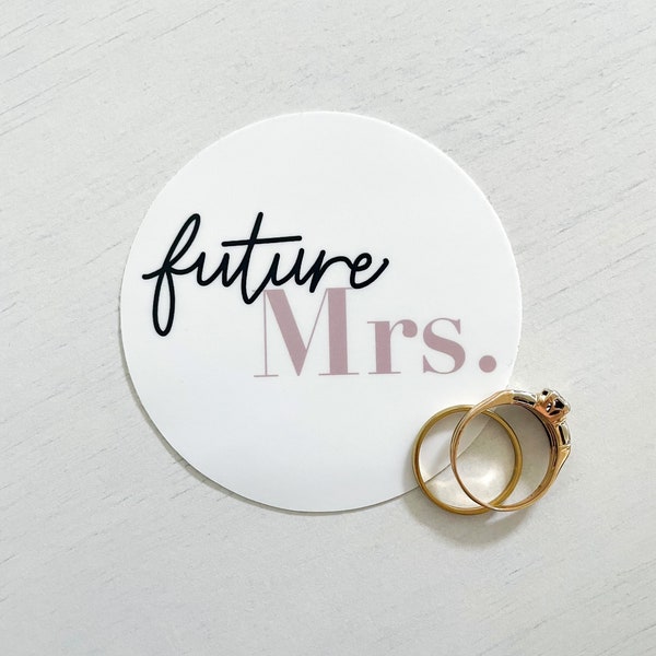 Future Mrs. - Bride Sticker