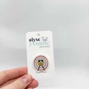 Mickey Mouse Ferris Wheel, Pixar Pal-A-Round California Adventure Acrylic Pin