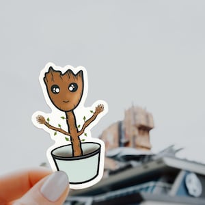 Sticker Baby Groot Les Gardiens de la Galaxie