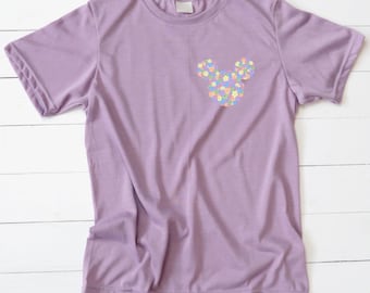Mickey Mouse Floral Tshirt