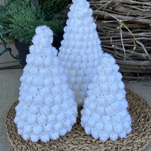 Crochet Bobble Christmas Tree: Handmade Holiday Decor