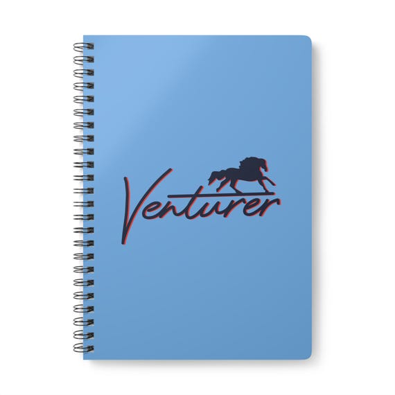Wirobound Softcover Notebook, A5 - Jilly Coopers Rivals 'venturer' Inspired, Writing Journal, Planner, Cute Notepad, Diary, Bullet Journal