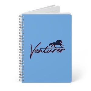 Wirobound Softcover Notebook, A5 - Jilly Coopers Rivals 'venturer' Inspired, Writing Journal, Planner, Cute Notepad, Diary, Bullet Journal image 3