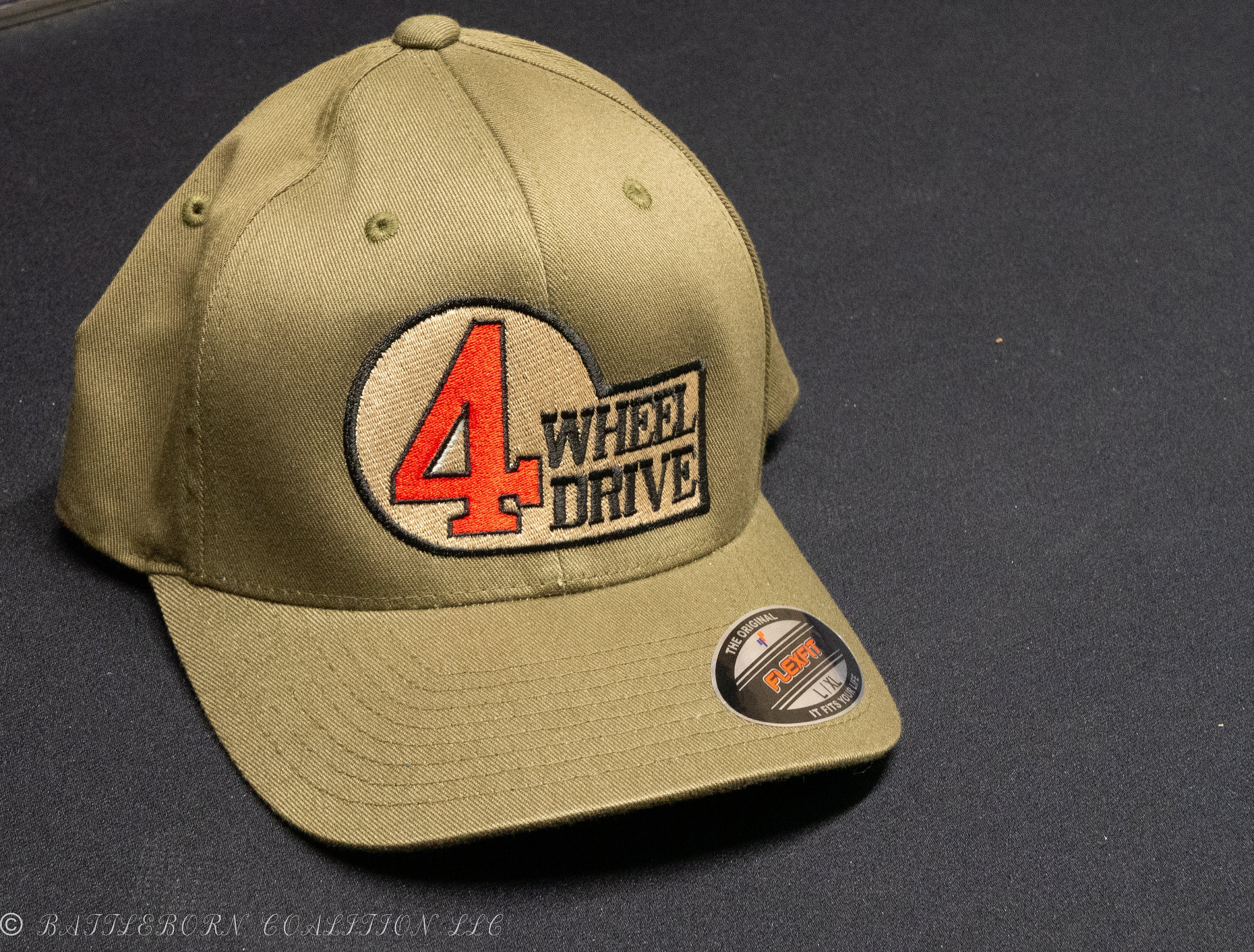 Wheel Drive Embroidered Flexfit Hat - Etsy