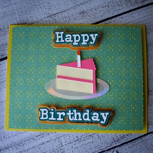 Cake Slice Birthday Card