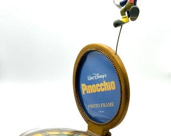 Rare Vintage Walt Disney's Pinocchio Photo Frame, Jiminy Cricket