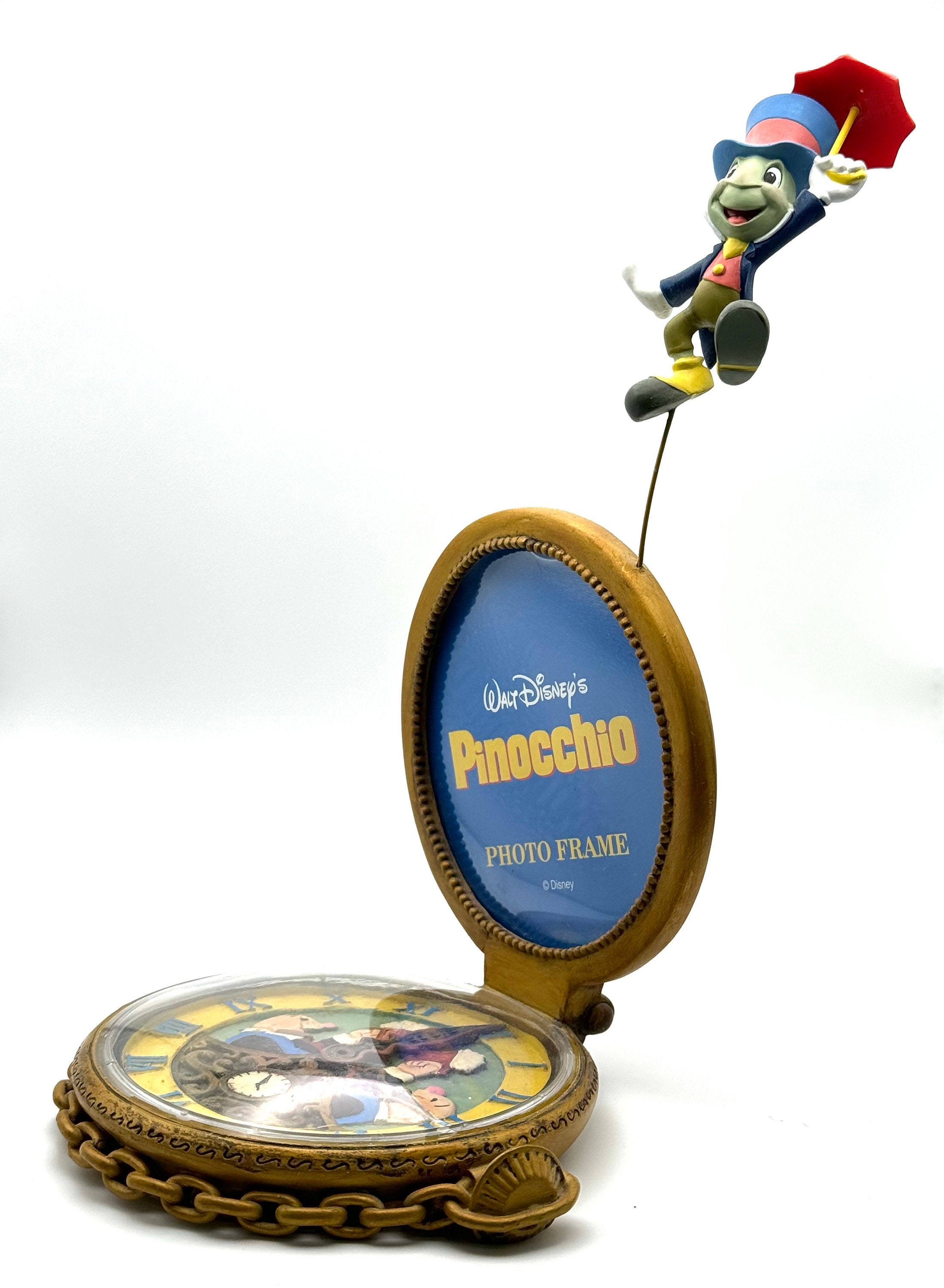 Rare Vintage Walt Disney's Pinocchio Photo Frame, Jiminy Cricket