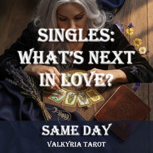 What&#39;s Next in Love? | Same Day | No Ai | Psychic Tarot Reading via Etsy messages
