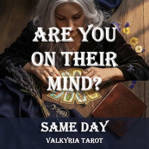 Are You On Their Mind? | No Ai | Same Day Psychic Tarot Reading via Etsy Messages