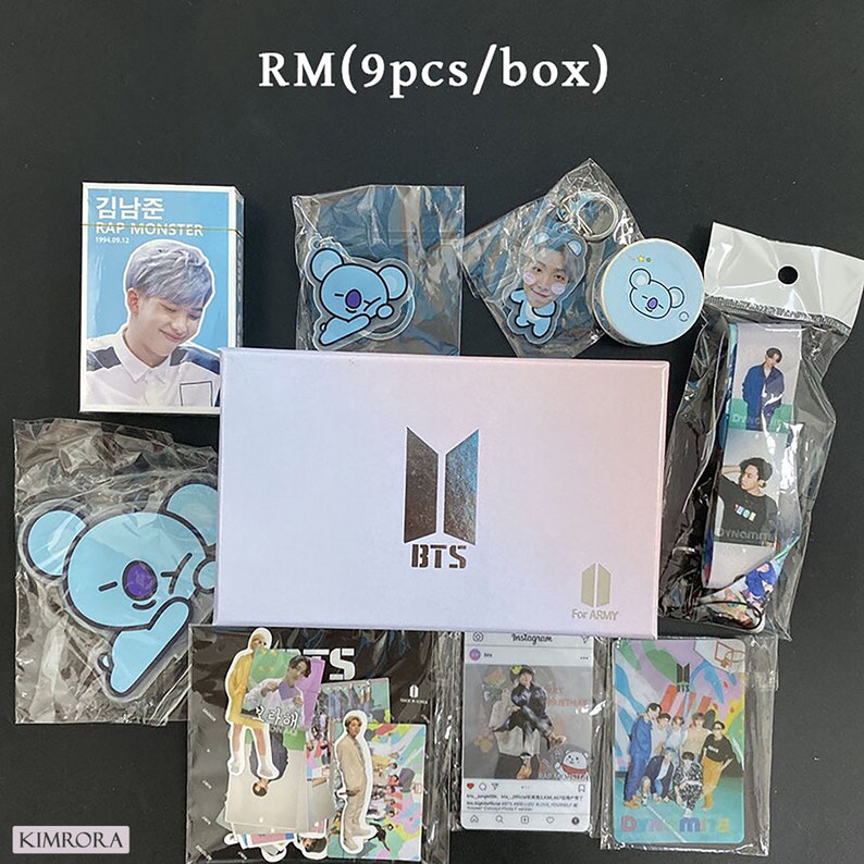 BTS individual Gift Box Mystery Gift Box Subscription Box Etsy