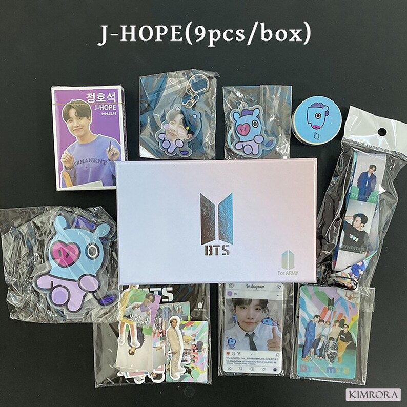 pop in a box bts