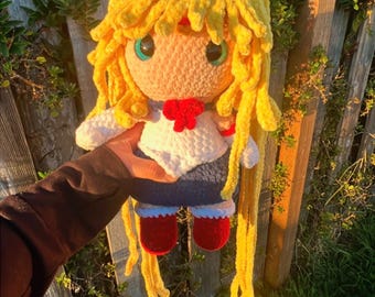 Sailor Doll Plushie Handmade Crochet