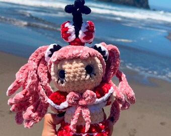 Ghost Princess Doll Handmade Crochet Doll