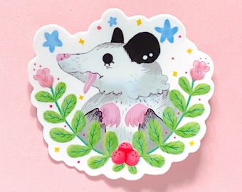 Pretty Possum Sticker