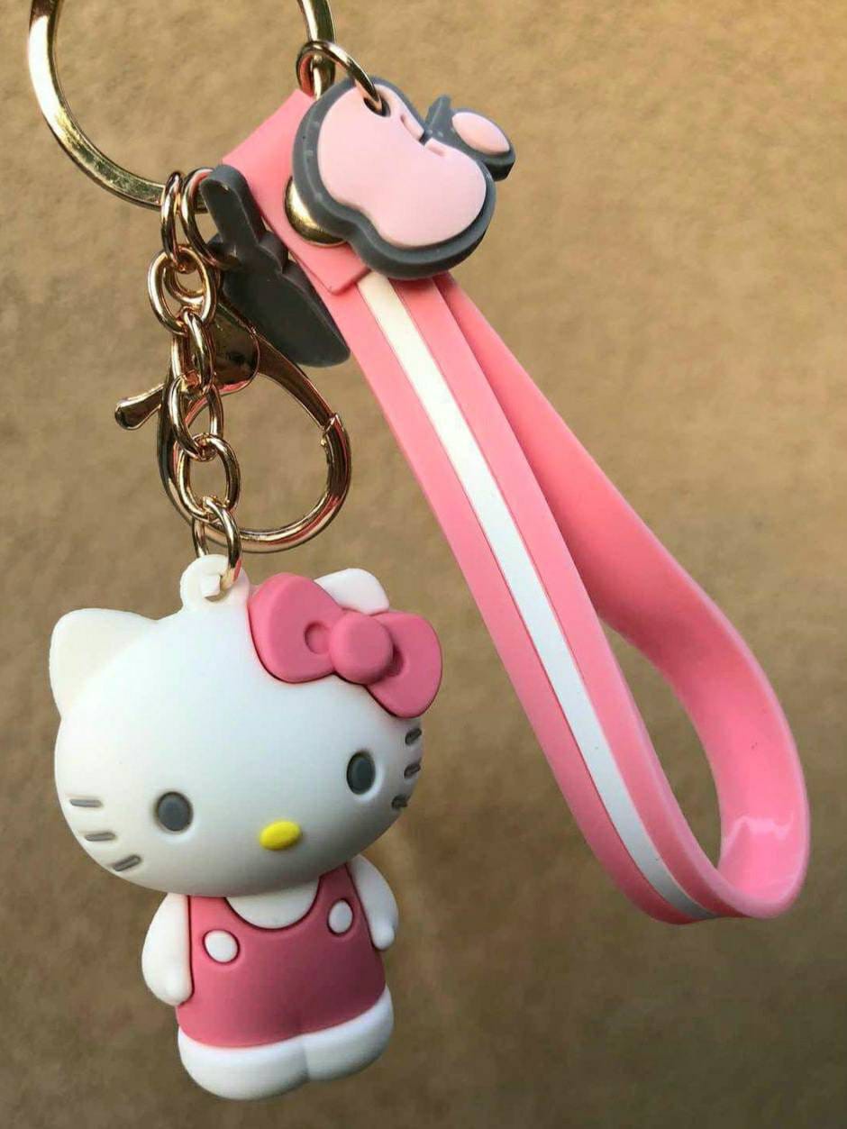 Hello Kitty Keychain Etsy