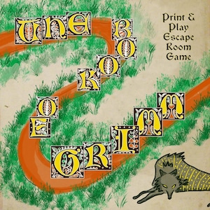 The Book Of Grimm - Printable Puzzle Escape Room Game